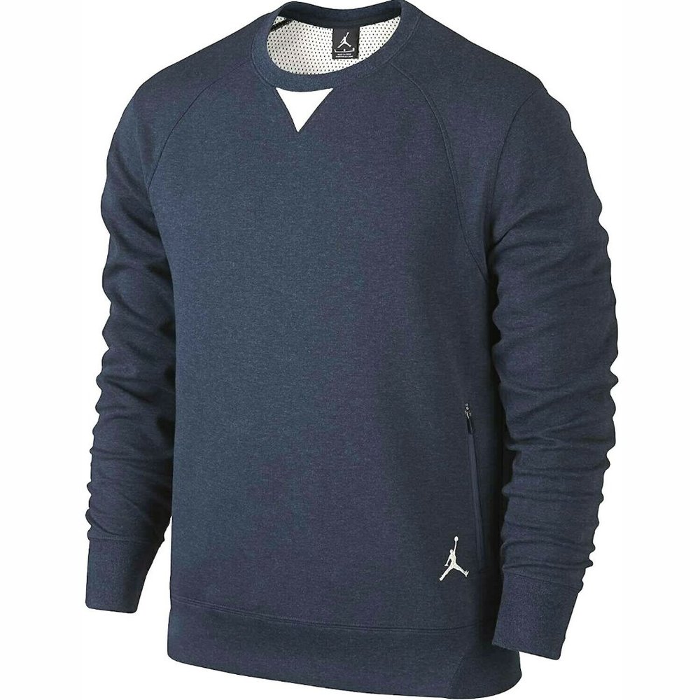 JORDAN Long Sleeve Polar Crew Sweatshirt